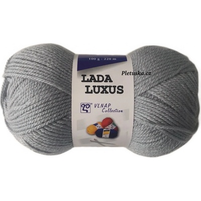 Příze Lada Luxus světle šedá 56177