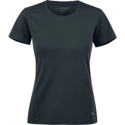 Cutter & Buck Tričko Manzanita Women elastické krátký rukáv dámské COT68340900200 black