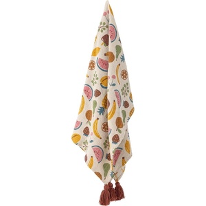 Bloomingville Mini Бебешко одеяло от рециклиран памук 130x160 cm Fruitta - Bloomingville Mini (82062951)