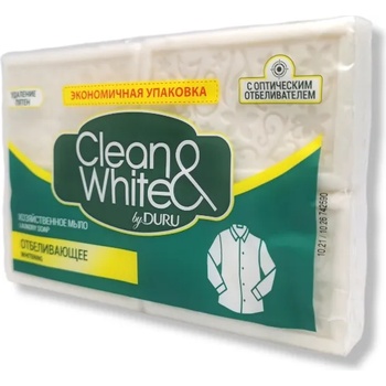 Duru сапун за пране, Clean & White, Избелващ, 4 х 120гр