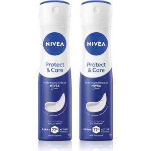Nivea Protect & Care антиперспирант-спрей изгодна опаковка
