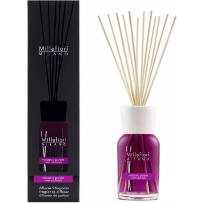 Millefiori Milano aroma difuzér s tyčinkami Volcanic Purple Fialová láva 500 ml