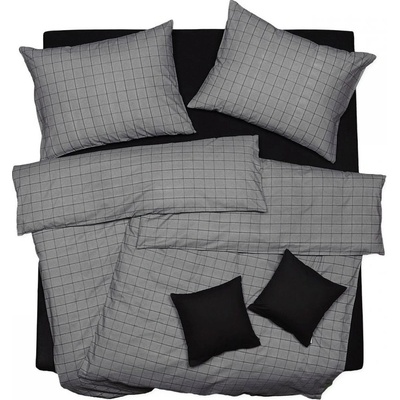 SCANquilt Obliečky satén Plus kocka 140x200 70x90