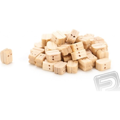 Billing Boats Kladka dvojitá dřevěná 5 mm 50 ks