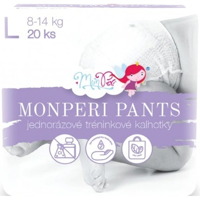 MonPeri Pants L 8-14 kg 20 ks