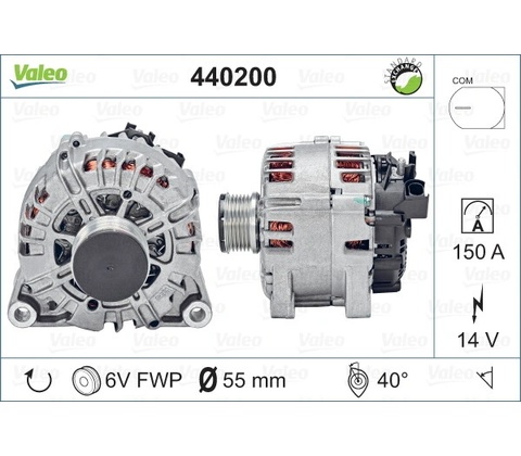 Alternátor VALEO 440200