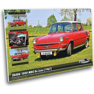 Obraz č. 22 - ŠKODA 1000 MBG De Luxe (1967) 100x70 cm