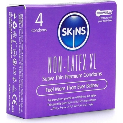 Skins Non-Latex XL 4 ks
