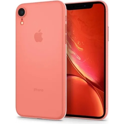 Apple Силиконов калъф кейс Spigen Airskin Soft Clear за iPhone XR прозрачен