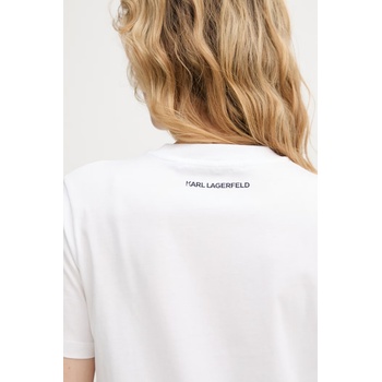 Karl Lagerfeld тениска дамска памучна (B2W17104)