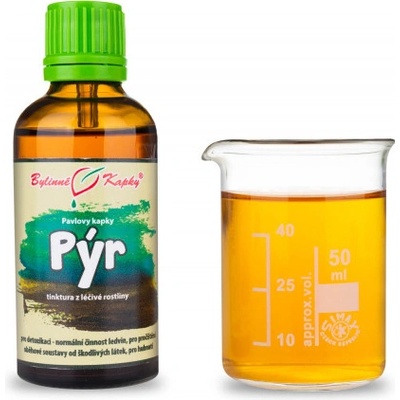 Bylinné kapky Pýr bylinné kvapky tinktúra 50 ml