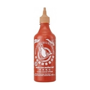 Flying Goose Sriracha cesnaková bez glutamátu čili omáčka 455 ml