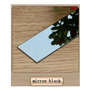 Image 1 of 8к Огледална Декоративна Стоманена Лайстна | Цвят: Черно | 20мм, 30мм и 50мм