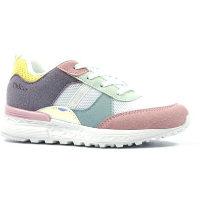 Richter Бели и розови маратонки за момичета Richter Richter | Rozov | Момичешки | 35