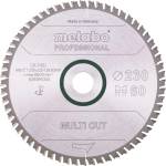 Metabo - Пилен диск 230x30 мм, 60 зъба 628085000 (628085000)