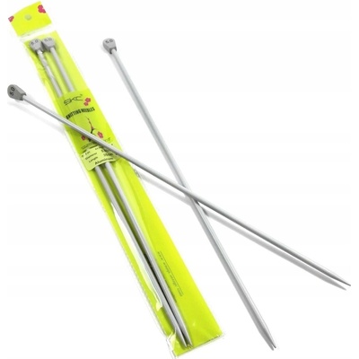 Ihlice na pletenie ROVNÉ 35 cm SKC dlhé TEFLÓNOVÉ 5 mm