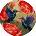 Ideyka Painting by numbers - Colorful hummingbirds d39cm