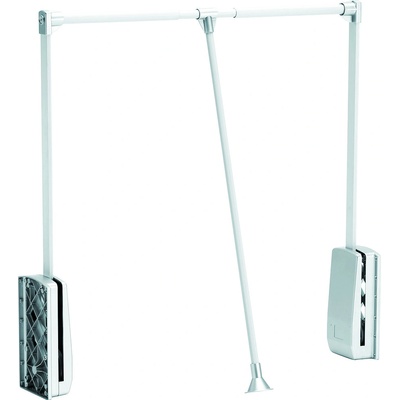 StrongWire sklopná šatní tyč 860-1200 mm bílá/chrom