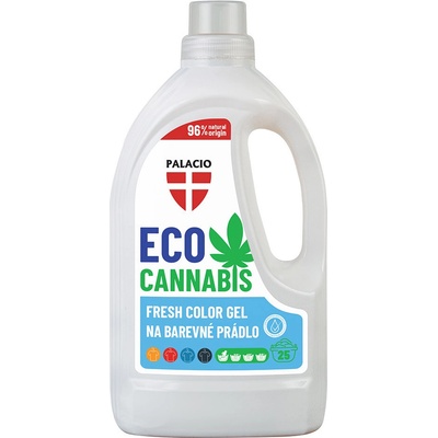 PALACIO EcoCannabis Fresh Color prací gel 1,5 l