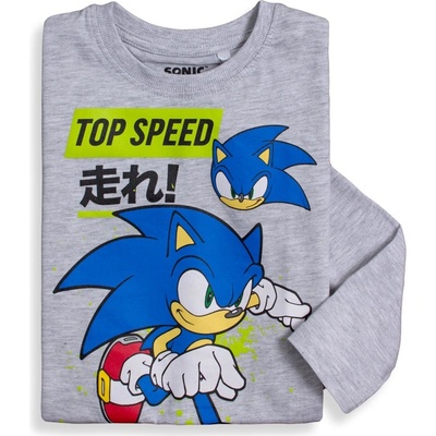 chlapecké tričko SONIC TOP šedá