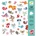 Djeco - Стикери Small Friends 160 бр. ST1 DJ08842G