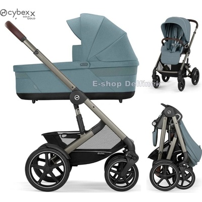Cybex Talos S Lux 2v1 + korba Stormy Blue 2026