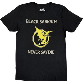 Black Sabbath Риза Never Say Die Unisex Black XL (BSTS10MB04)