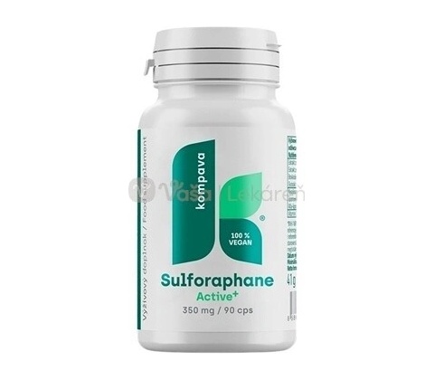 KOMPAVA Sulforaphane Active+ 90 kapsúl
