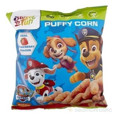 Sweet 'n Fun Paw Patrol BIO PUFFY CORN chrumky jahodové 50 g