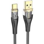 hoco. U121 кабел за данни USB - Type-C, 120 см, ЧЕРЕН U121_USB_C_B (U121_USB_C_B)