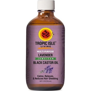 Tropic Isle Living Jamajský čierny ricínový olej s levanduľou 118 ml