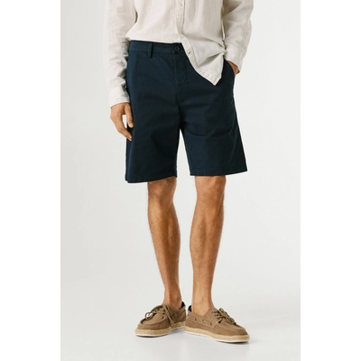 Pepe Jeans Pánské kraťasy REGULAR CHINO SHORT modrá