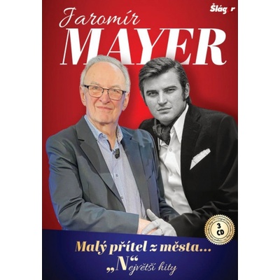 Malý přítel města Největší hity Mayer Jaromír 3x CD