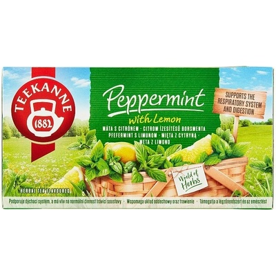 Teekanne Peppermint with lemon 20 x 1,5 g