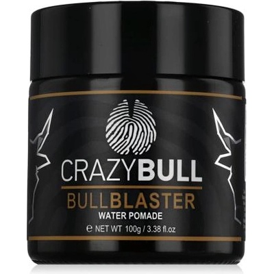 Crazy Bull Bull Blaster Water Pomade помада за коса със силен блясък 100 g за мъже