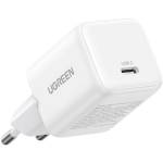 UGREEN 30W USB-C GaN бързо зарядно устройство бяло EU X513