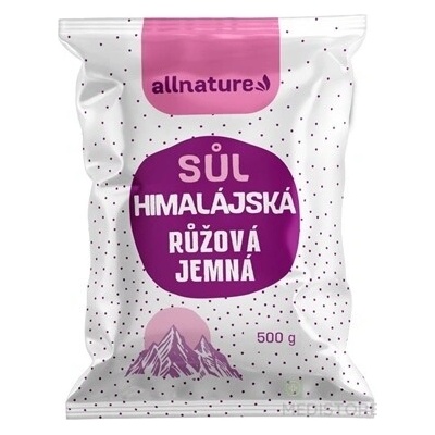 Allnature Himalajská Sol ružová jemná 500 g