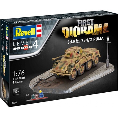 Revell Sd.Kfz.234/2 Puma First Diorama Gift Set 1:76