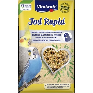 Vitakraft перли с йод за вълнисти и средни папагали 25gr