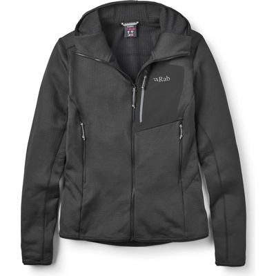 Rab Дамско поларено яке Rab Women's Ascendor Hoody Fleece jacket - Black - размер 44 (EU) (105-7154-0115)