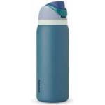 owala FreeSip Insulated Stainless Steel Drinking Bottle with Straw, 945ml - BPA Free, Ideal for Sports, Fitness, Outdoor and Travel, Denim - C06105