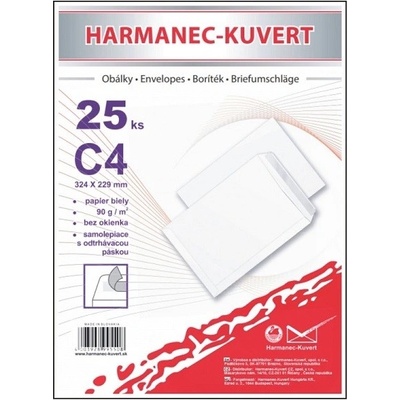 obálka C4 samolepící k.p., 25 ks (T-C4/90SK/P/25)