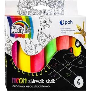 Fiorello Асфалтова креда fiorello неонови цветове 6 170-2599 (170-2599)