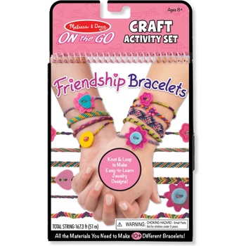 Melissa & Doug - Творчески комплект - Направи гривни на приятелството