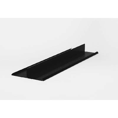 Rozdělovací lišta r.š.250mm pozink Lakovaný RAL 7024 šedá grafit s folií dl.2m