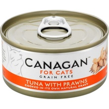 Canagan Cat tuňák a krevety 75 g