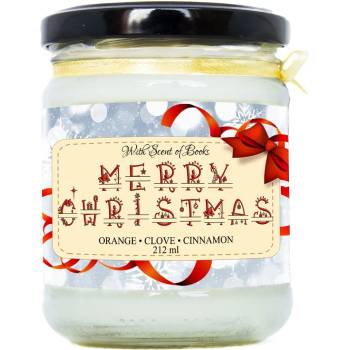 Image 1 of With Scent of Books Ароматна свещ - Merry Christmas, 212 ml