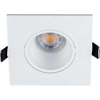 ELMARK Led ПЛАСТМАСОВА КВАДРАТНА ЛУНА par 16 cob 7w 2700- (92s117ww/w)