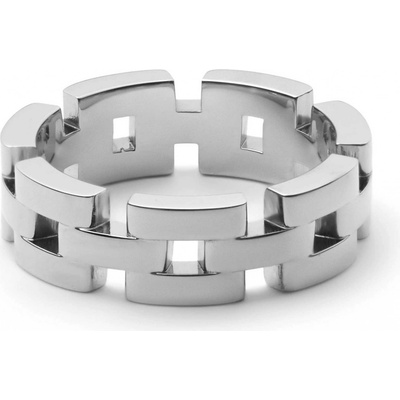 Daniel Wellington Půvabný ocelový prsten 3-Link DW0040102