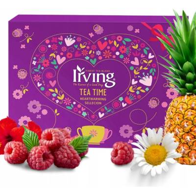 Irving Tea Time Heartwarming Sellecion 6 príchutí 45 g